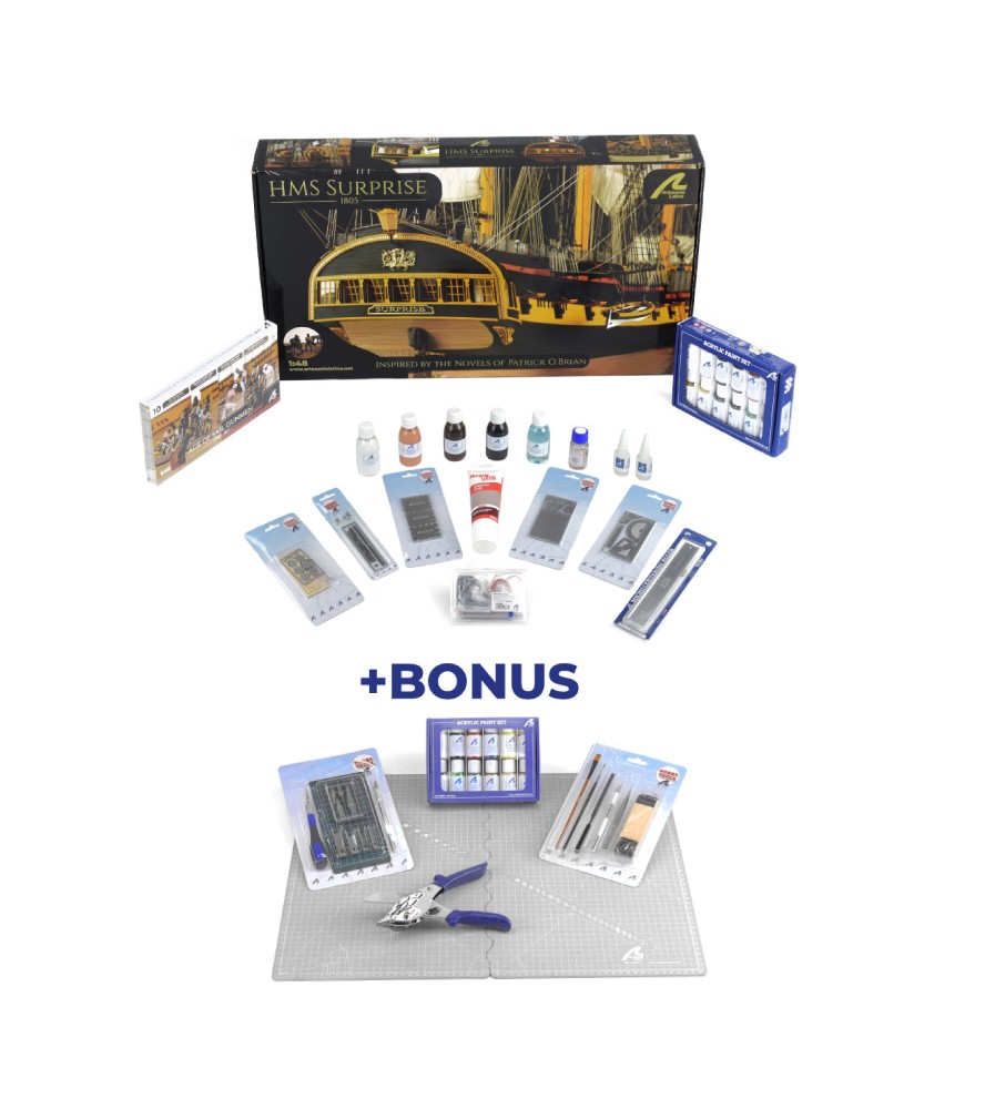 Master and Commander's HMS: Gavepakke DELUXE SET