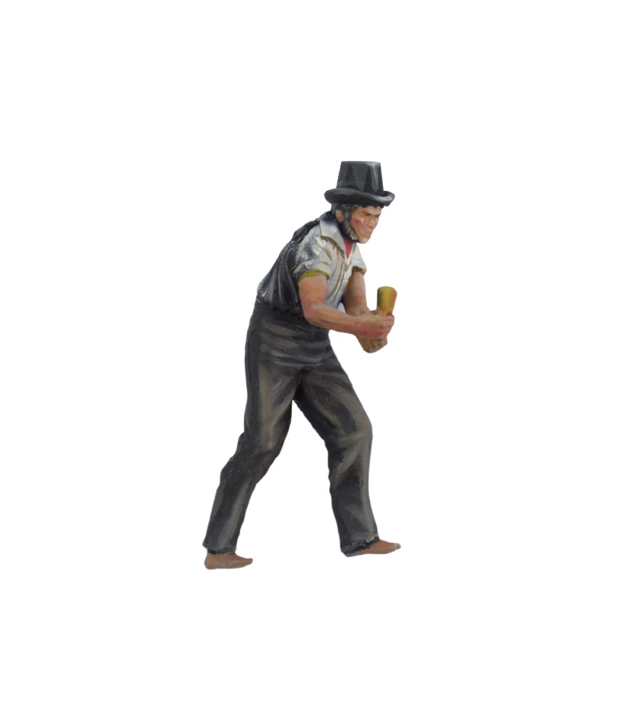 Sada 10 kovových figurek lodí: Dělostřelci v...