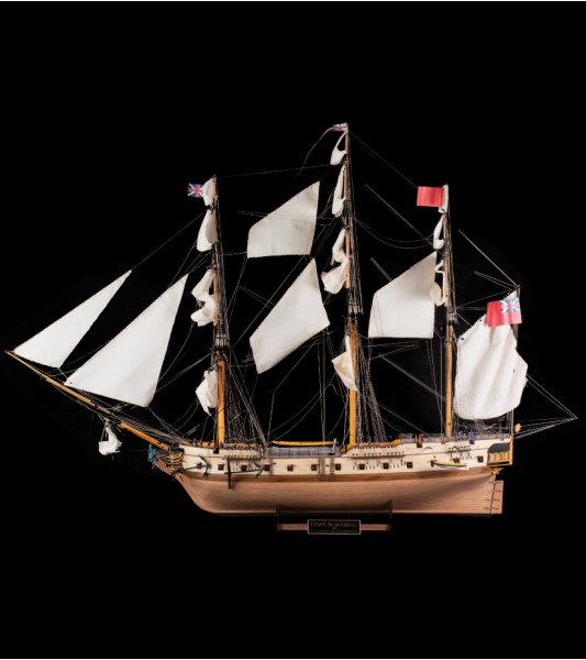 Master and Commander's HMS SURPRISE - 1:48 scale wooden model kit