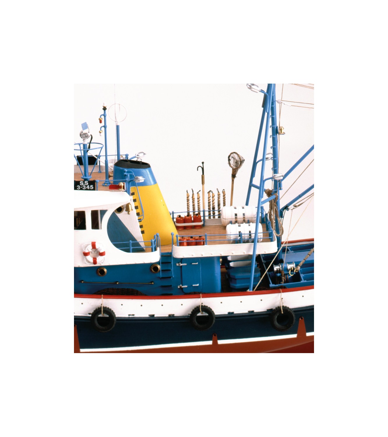 Tuna fishing Boat Marina II. Wooden Model Kit at 1:50 Scale