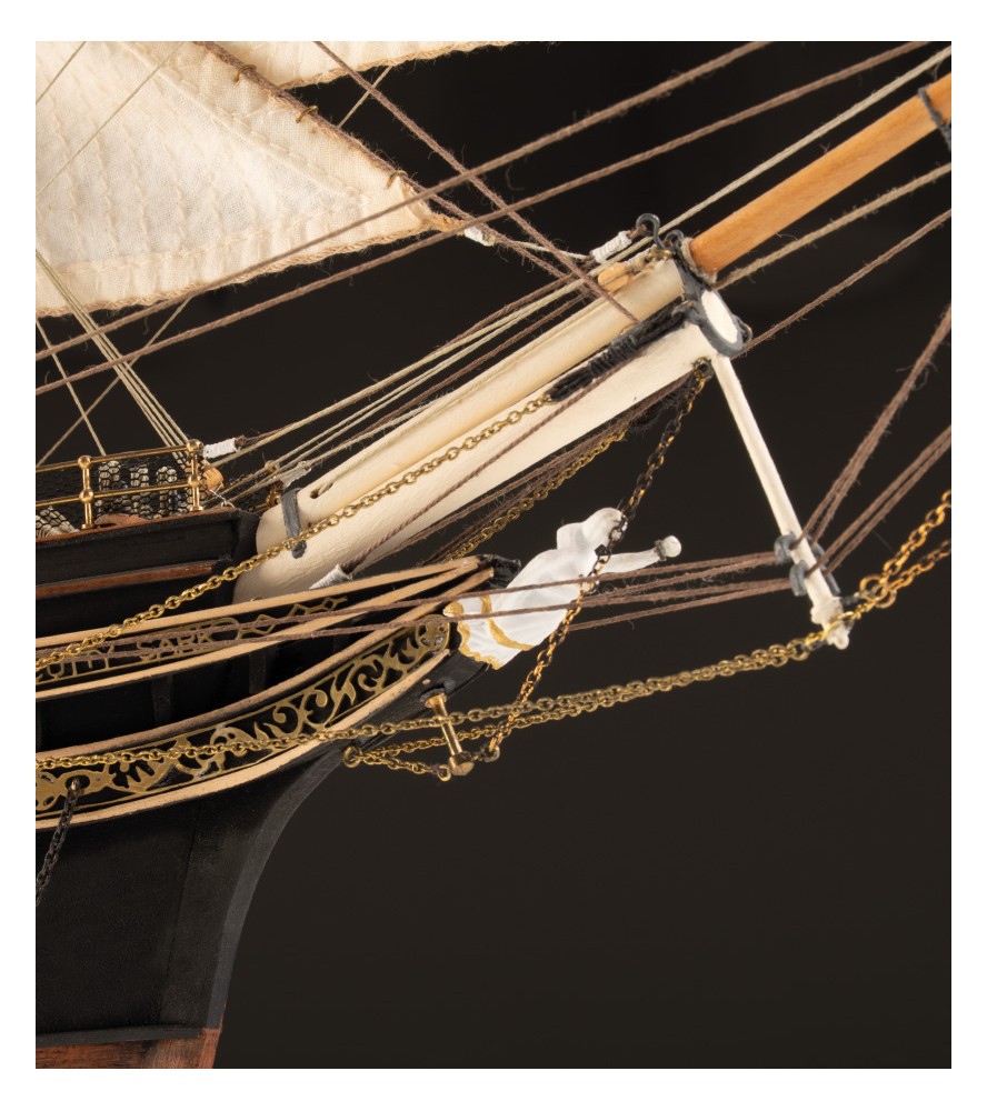 Drewniany model statku CUTTY SARK Tea Clipper 1:84