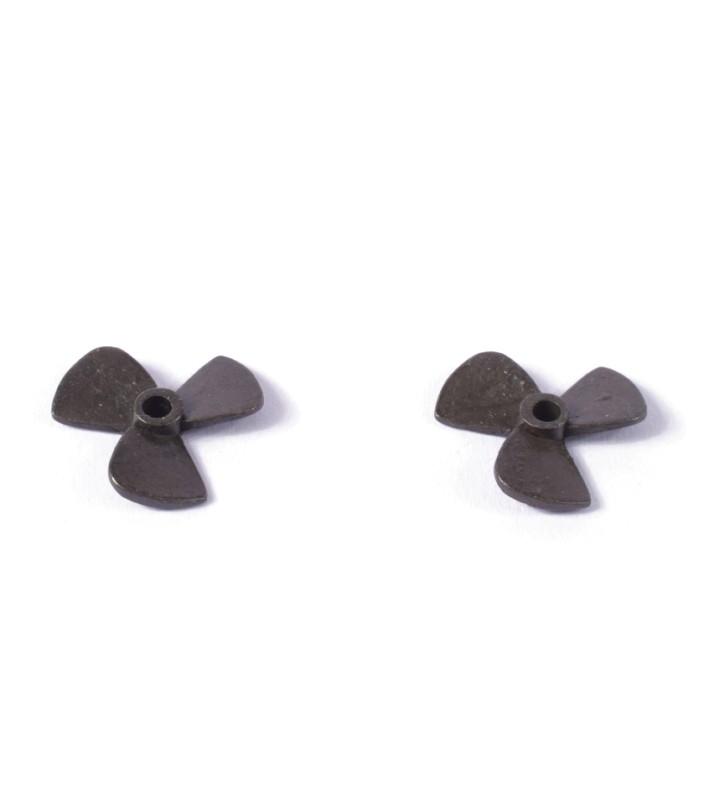 3-łopatowe śmigło metalowe 20 mm (2 szt.) do budowy modeli statków