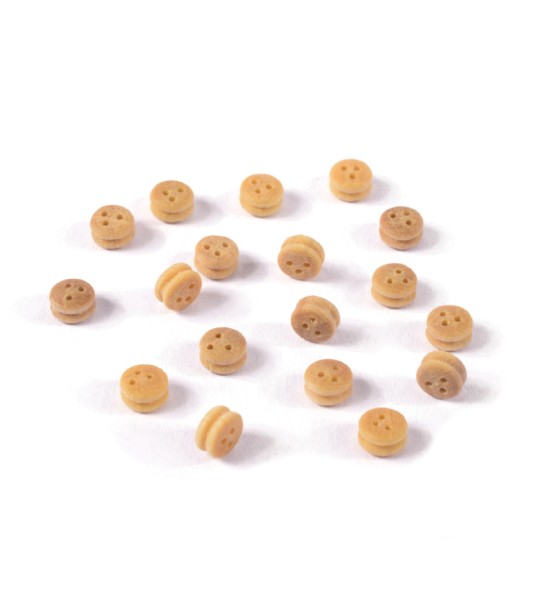 Bastoncini di legno di bosso Dia. 4 mm (18 pezzi) per modellismo navale