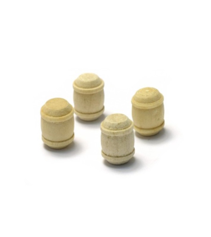 Canna di bosso 8 mm (4 pezzi) per modellismo navale