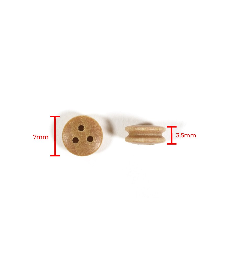 Buxushouten Houten Stokjes Dia. 7 mm (18 stuks)...