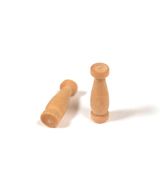 Pojedyncza kolumna z bukszpanu 14 mm (15 sztuk) do modelowania statków