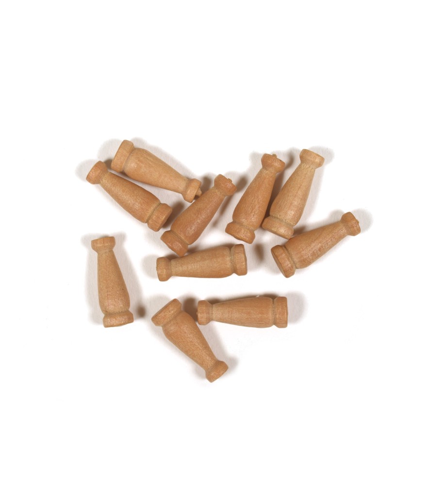 Columna de Madera de Boj 16 mm (10 Unids.) para...