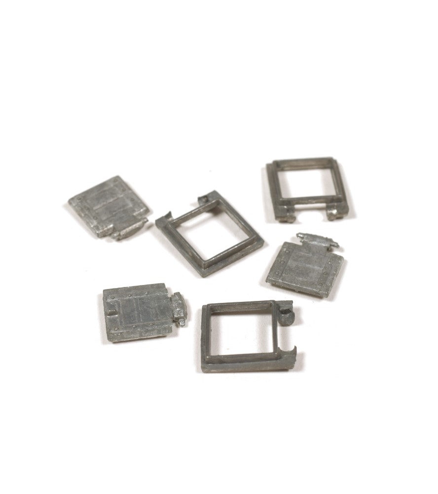 Mantelet avec Porte pour Canon 9 x 9 mm (3 Unités)