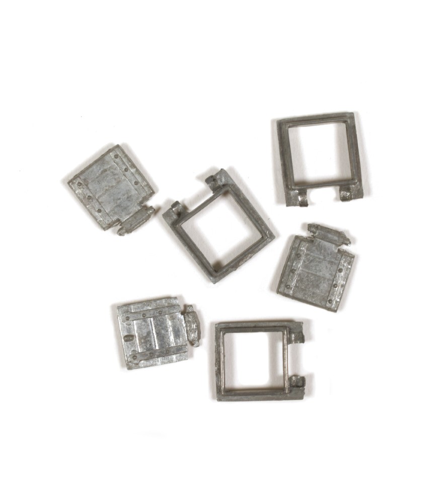 Mantelet avec Porte pour Canon 9 x 9 mm (3 Unités)