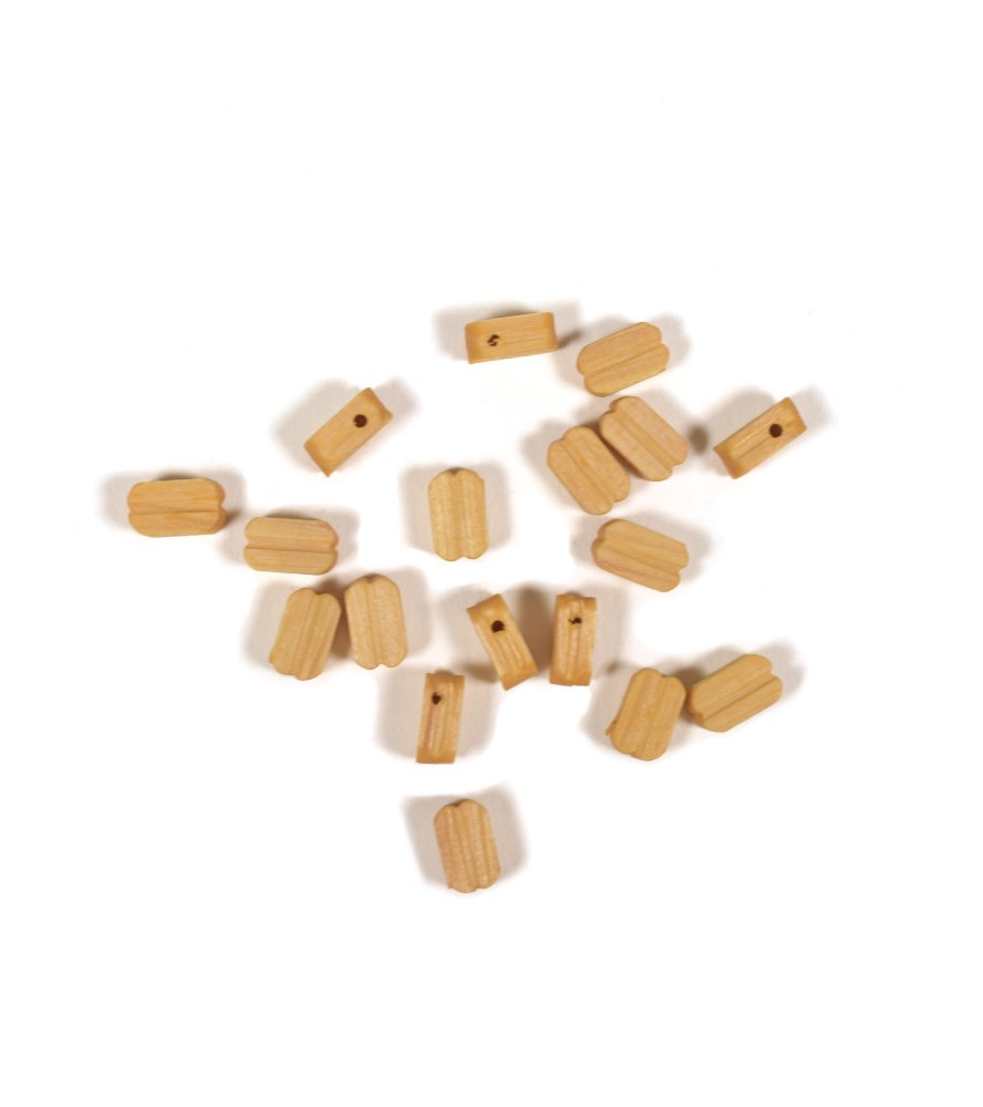 Jednoduchý blok ze dřeva Boxwood 7 mm (18 kusů)...