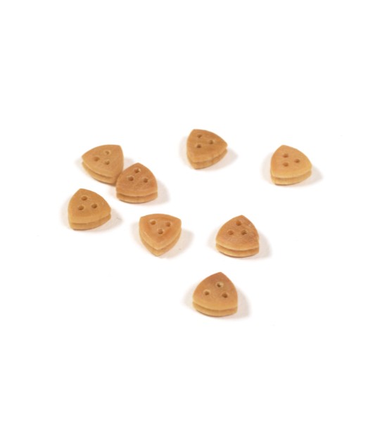 Vigota Triangular de Buxo Dia. 5 mm (8 unid.) para Construção Naval