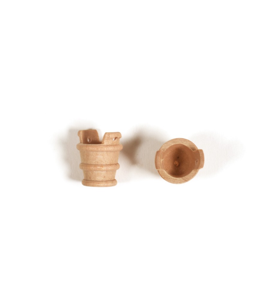 Boxwood Bucket 13 mm (4 pcs.) for Naval Modeling