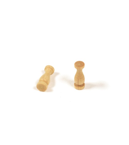 Pojedyncza kolumna z bukszpanu 10 mm (8 sztuk) do modelowania statków