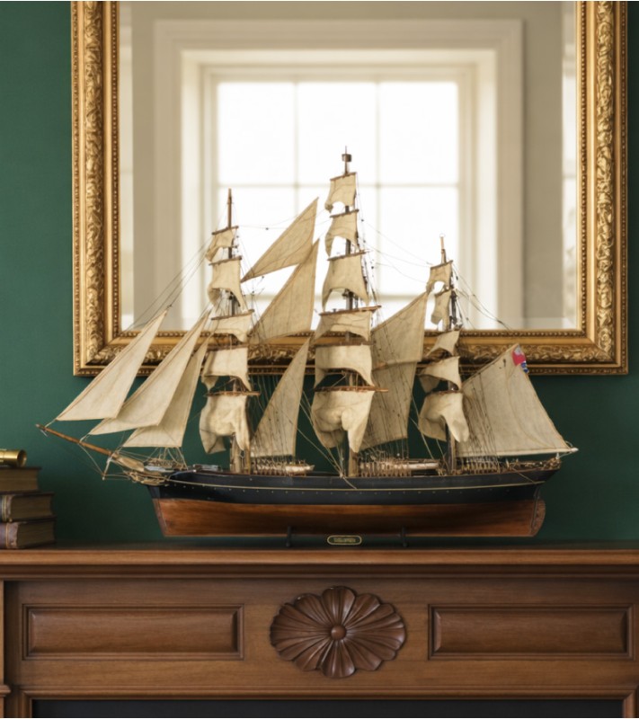 Zestaw upominkowy CUTTY SARK Tea Clipper 1:84 - Drewniany...