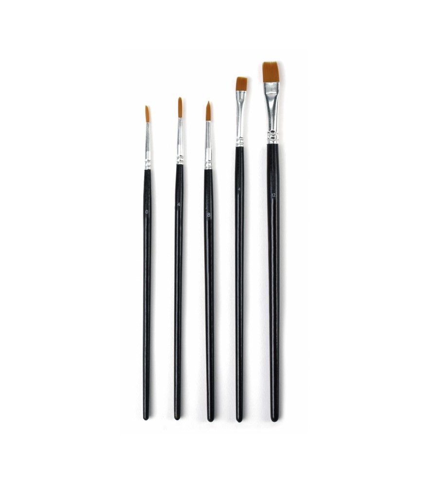 Essential set of 5 modeling brushes