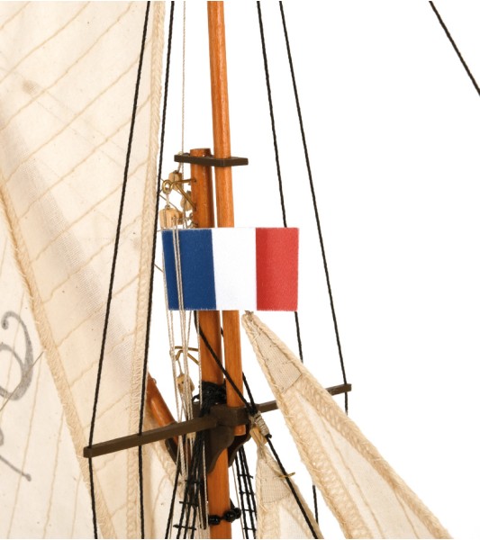 Kutter Jolie Brise 1:50, Holzmodellschiff