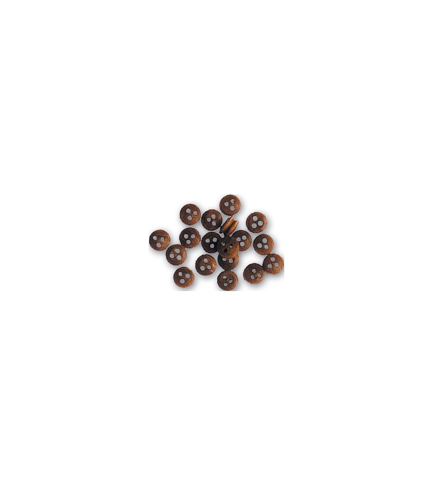 Deadeye z ořechového dřeva Dia. 4 mm (18...