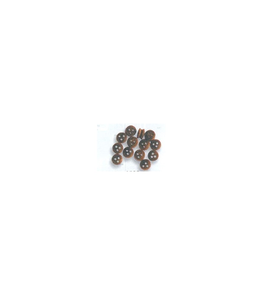 Deadeye z ořechového dřeva Dia. 5 mm (18...