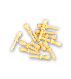 Accessoires de modélisme navale: pointes en bois 12 mm
